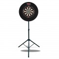 Shot Dartboard Stand with Bandit Board and Black Surround combo